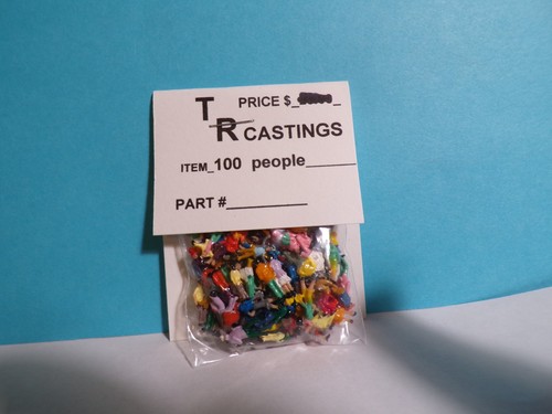 Scale mixed people 100 pcs - n,